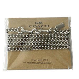 Coach Bags Coach Silver Tone Metal 46 Chain Strap Poshmark